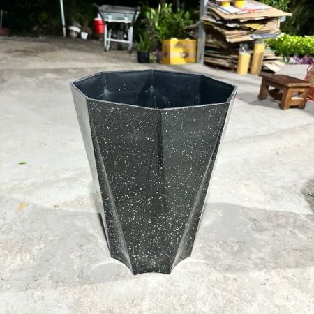 Chậu Nhựa Kim Cương Đen